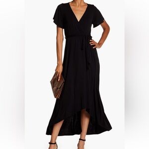 West Kei Black High Low Dress